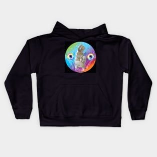 Rainbow Bath Show Kids Hoodie